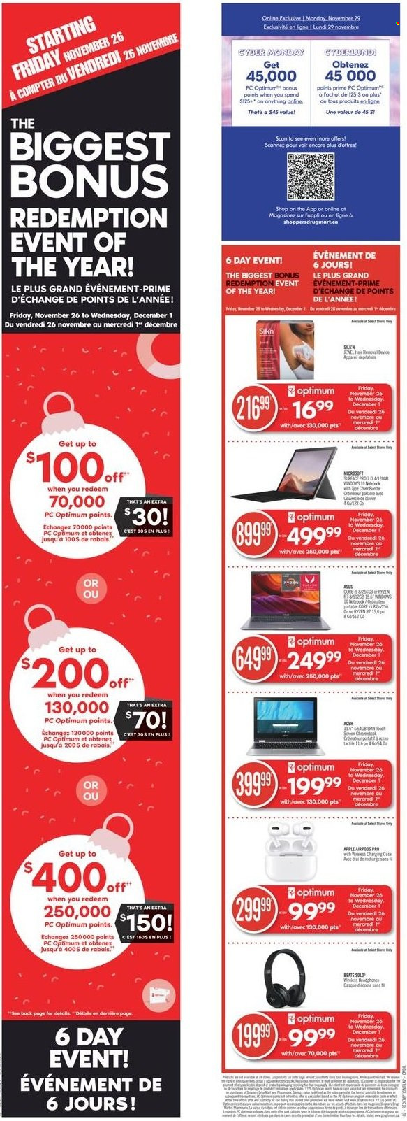 Shoppers Drug Mart flyer - November 27, 2021 - December 03, 2021. Page 3