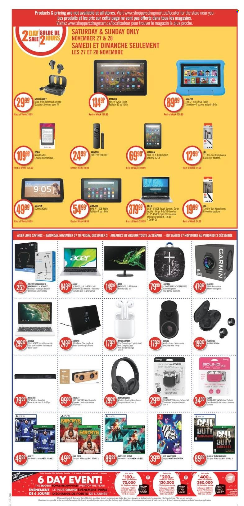 Shoppers Drug Mart flyer - November 27, 2021 - December 03, 2021. Page 8