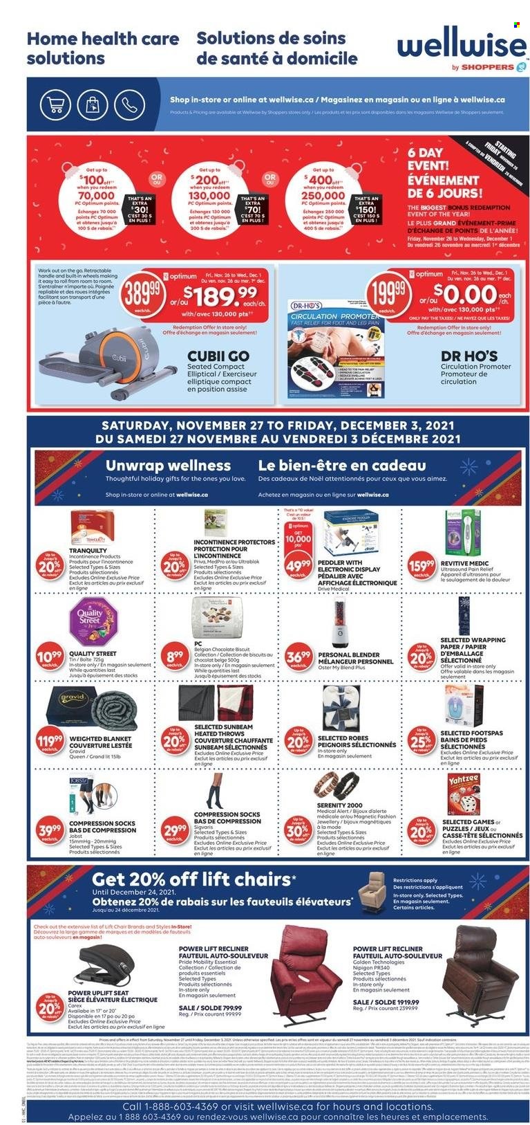 Shoppers Drug Mart flyer - November 27, 2021 - December 03, 2021. Page 26