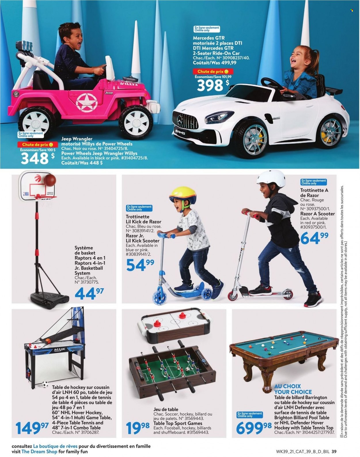 Walmart flyer - November 21, 2021 - December 24, 2021. Page 39