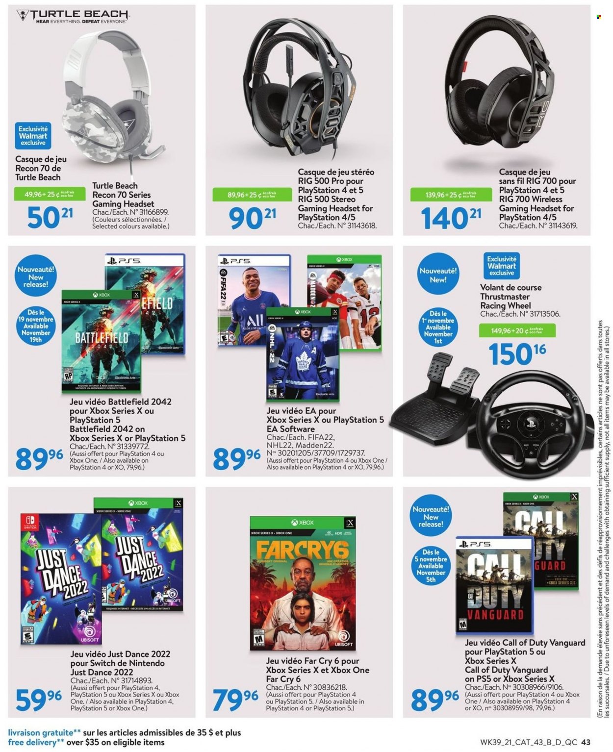 Walmart flyer - November 21, 2021 - December 24, 2021. Page 43