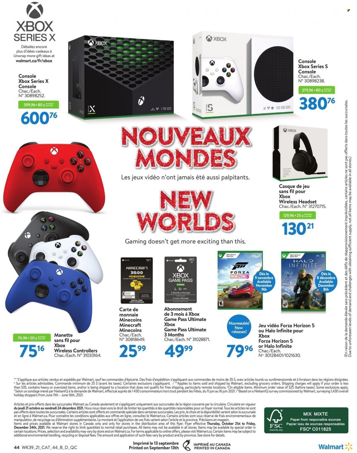 Walmart flyer - November 21, 2021 - December 24, 2021. Page 44