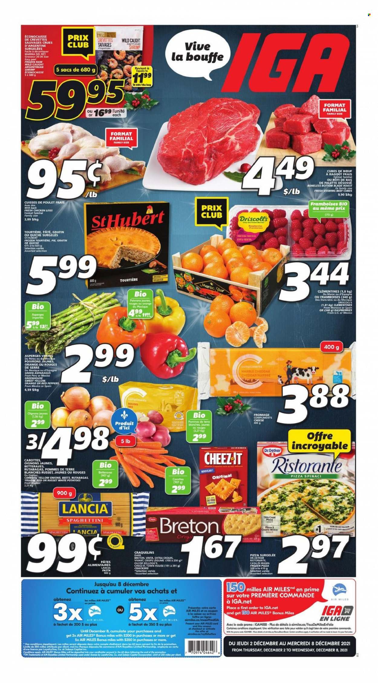 IGA flyer - December 02, 2021 - December 08, 2021. Page 1