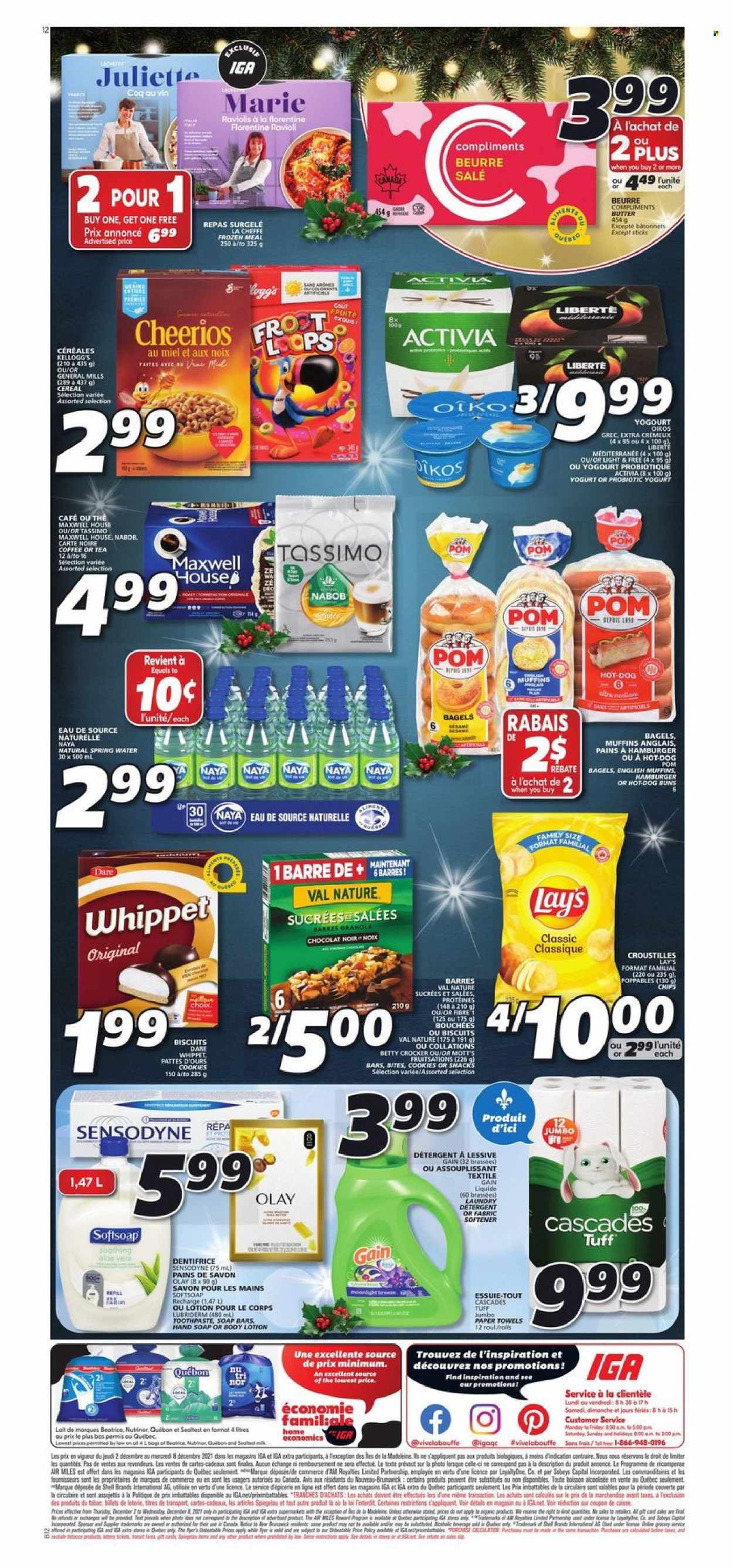 IGA flyer - December 02, 2021 - December 08, 2021. Page 2