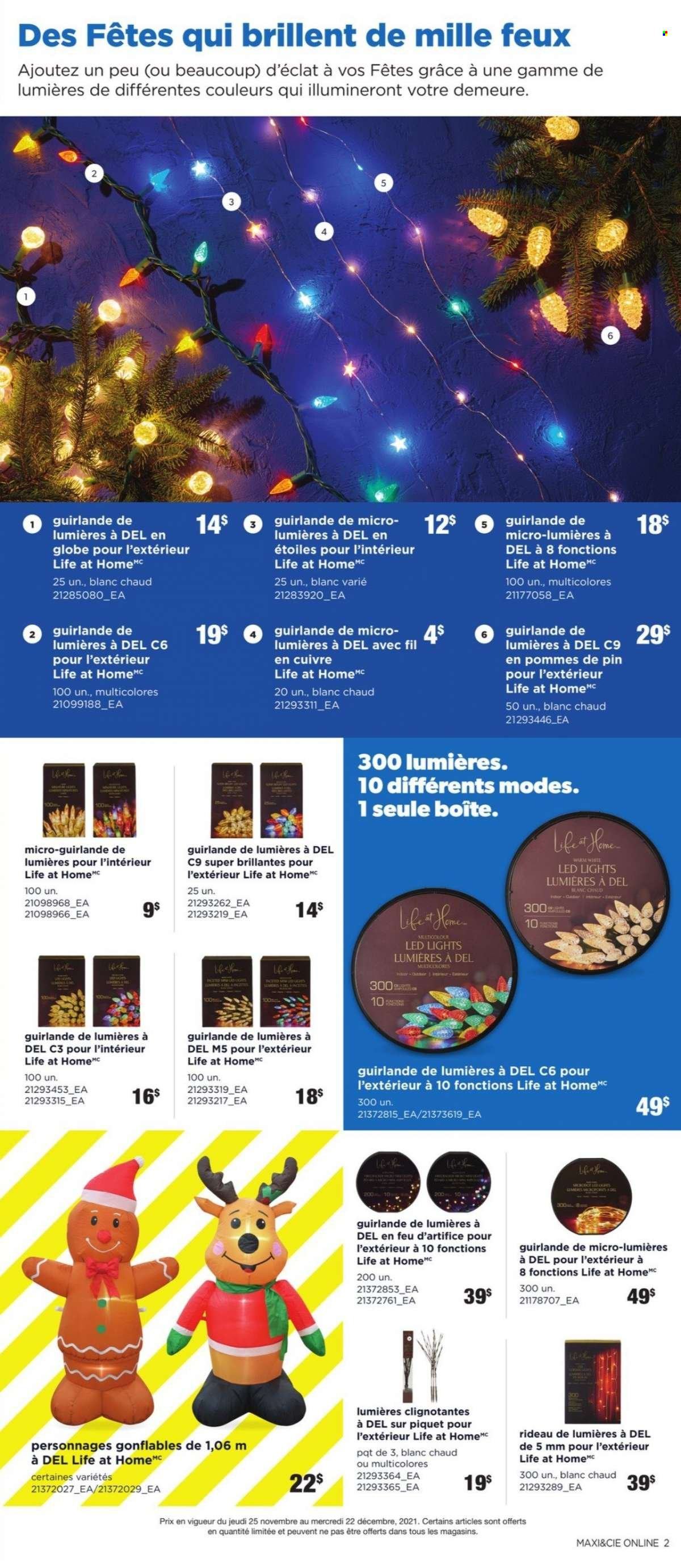 Maxi flyer - November 25, 2021 - December 22, 2021. Page 2