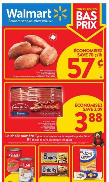 Circulaire Walmart - 02 Décembre 2021 - 08 Décembre 2021.