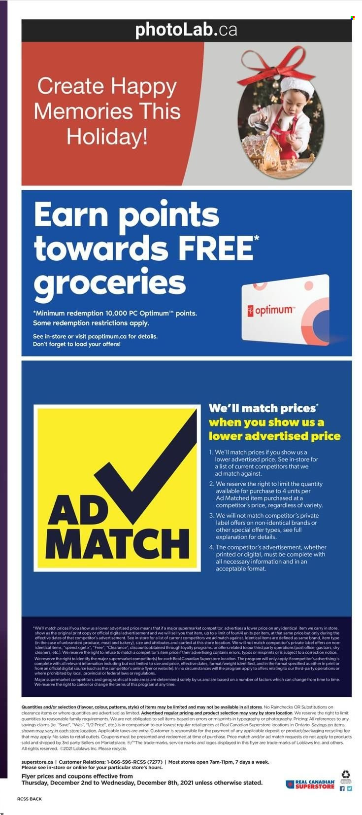 Real Canadian Superstore flyer - December 02, 2021 - December 08, 2021. Page 20