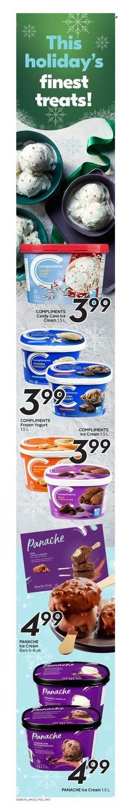 thumbnail - Sobeys Flyer - December 02, 2021 - December 08, 2021 - Sales products - yoghurt, ice cream, ice cream bars, candy cane. Page 17.