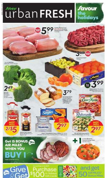 Sobeys Urban Fresh Flyer - December 02, 2021 - December 08, 2021.