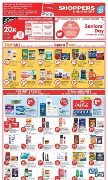 Shoppers Drug Mart Flyer - December 04, 2021 - December 10, 2021.