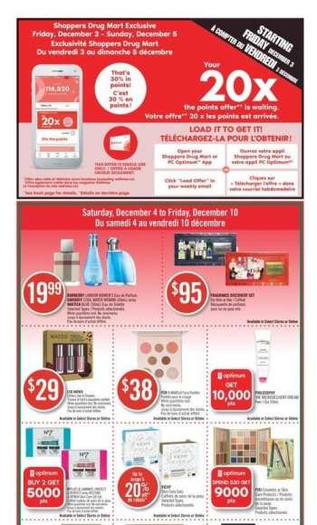Shoppers Drug Mart Flyer - December 04, 2021 - December 10, 2021.