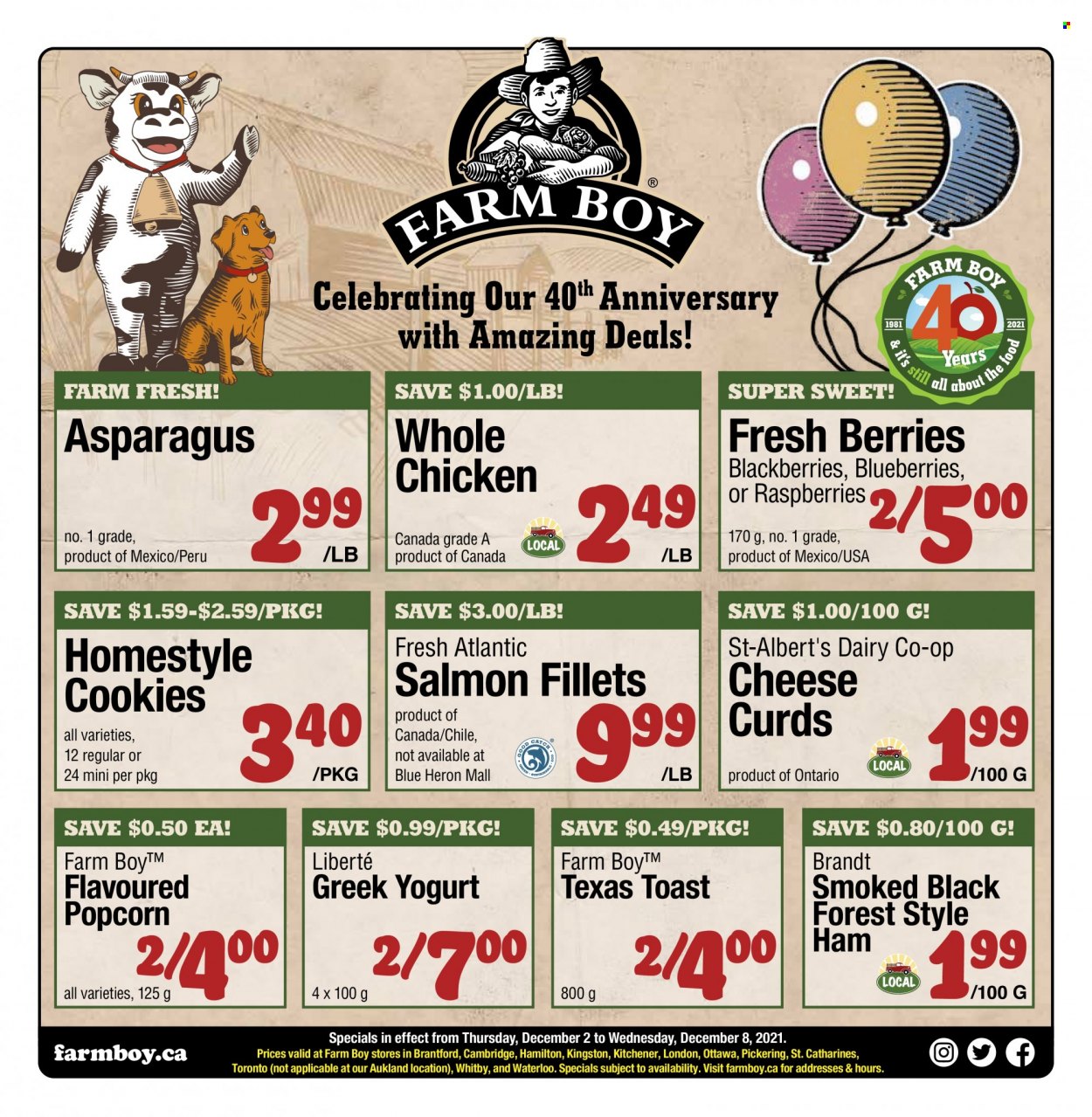 Farm Boy flyer - December 02, 2021 - December 08, 2021. Page 1