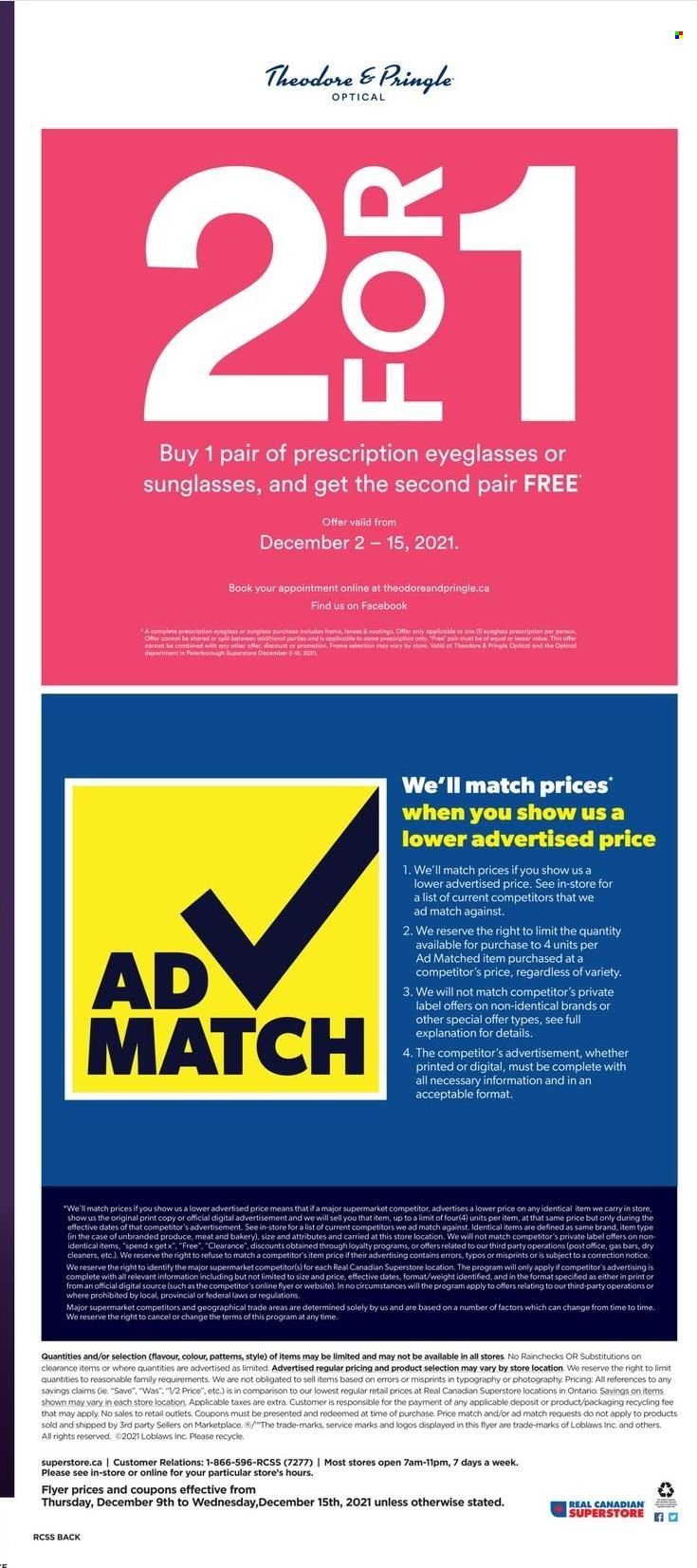 Real Canadian Superstore flyer - December 09, 2021 - December 15, 2021. Page 19