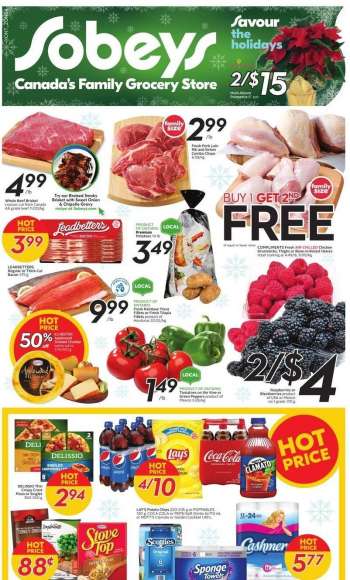 Sobeys Flyer - December 09, 2021 - December 15, 2021.