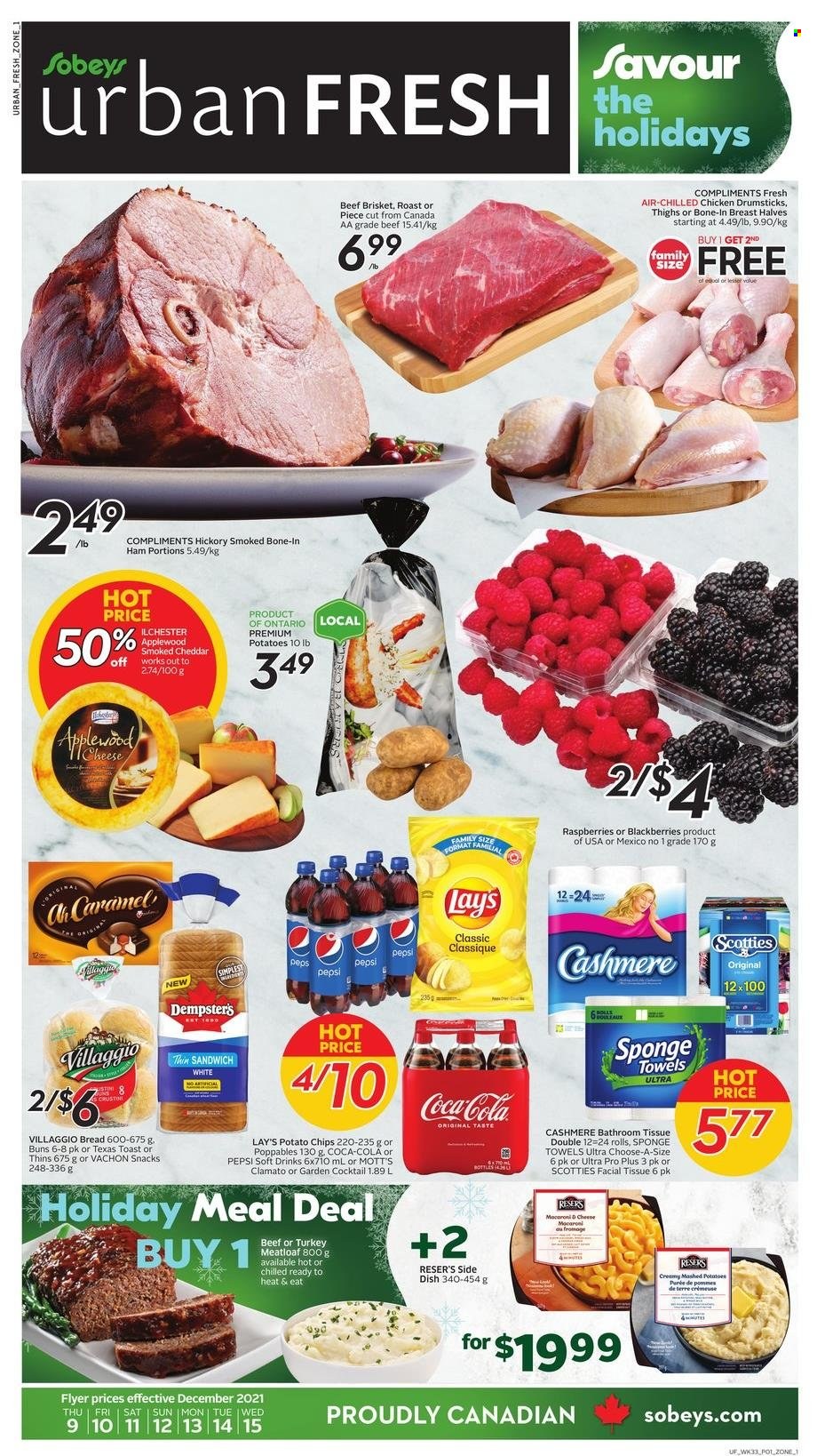 Sobeys Urban Fresh flyer - December 09, 2021 - December 15, 2021. Page 1
