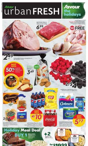 Sobeys Urban Fresh Flyer - December 09, 2021 - December 15, 2021.