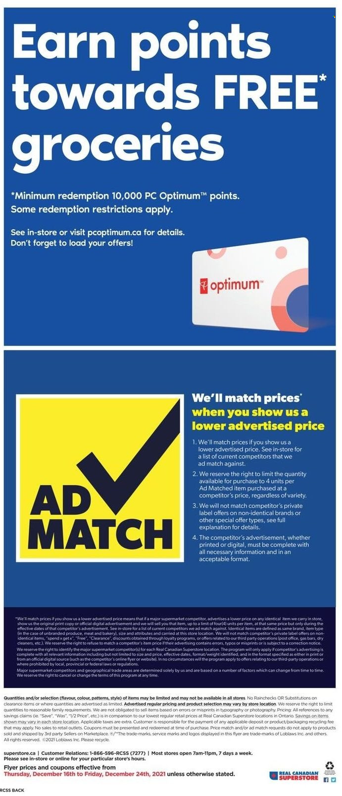Real Canadian Superstore flyer - December 16, 2021 - December 24, 2021. Page 17