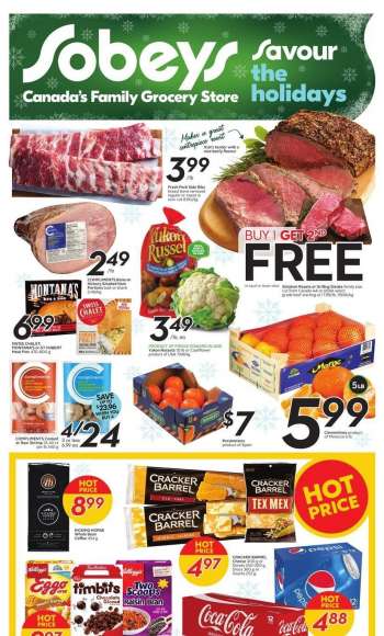 Sobeys Flyer - December 16, 2021 - December 22, 2021.