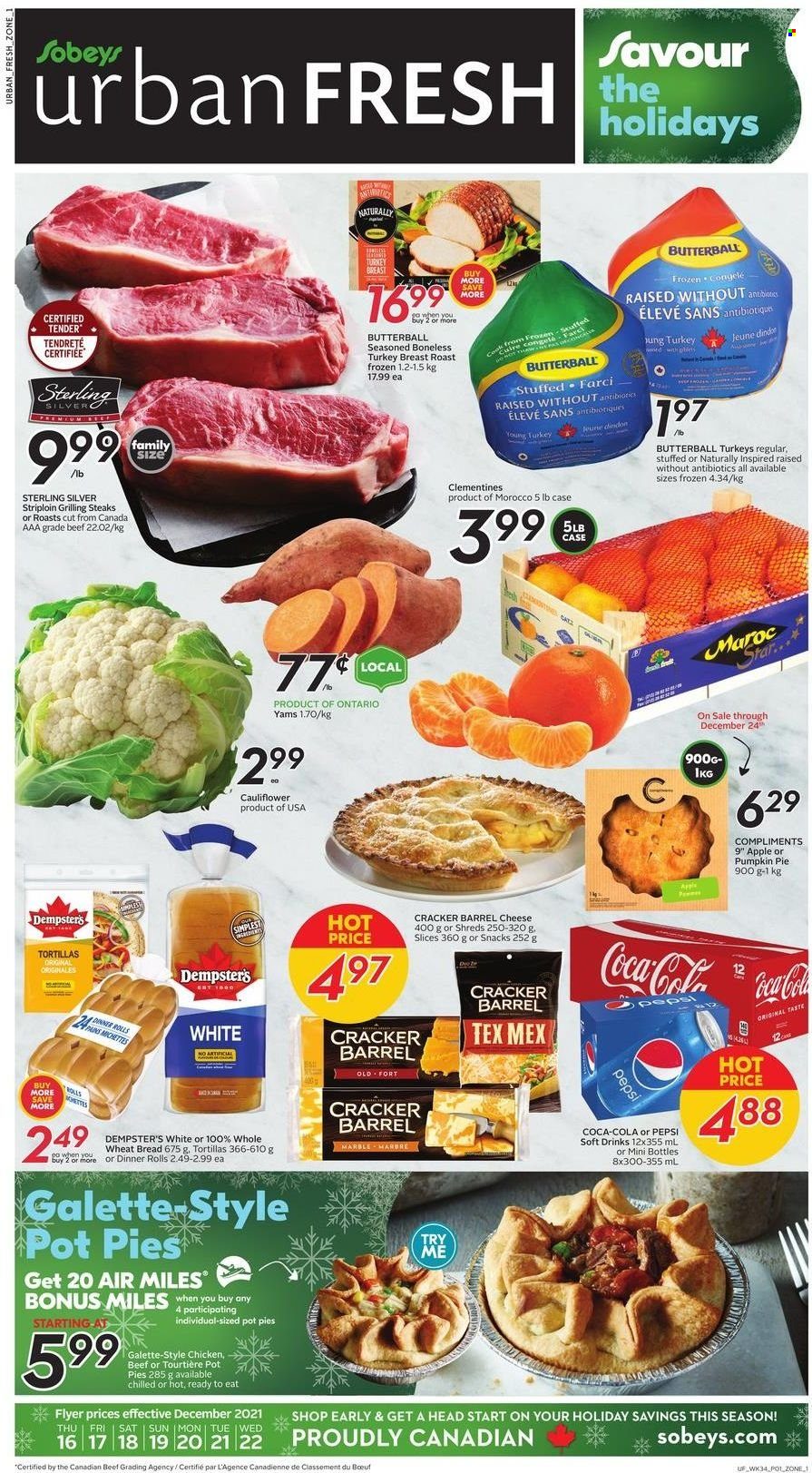 Sobeys Urban Fresh flyer - December 16, 2021 - December 22, 2021. Page 1