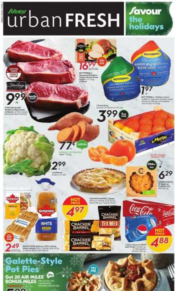Sobeys Urban Fresh Flyer - December 16, 2021 - December 22, 2021.