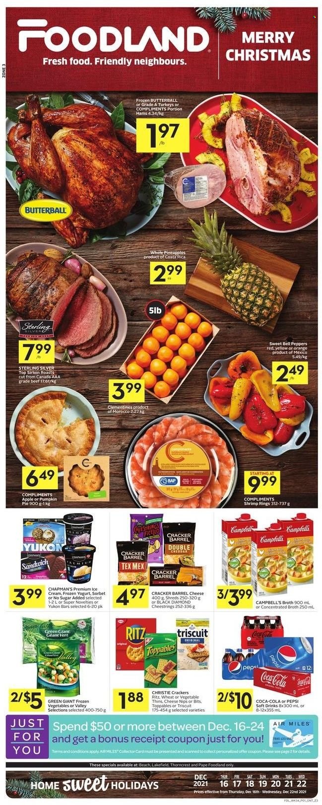 Foodland flyer - December 16, 2021 - December 22, 2021. Page 1