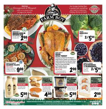 Farm Boy Flyer - December 16, 2021 - December 22, 2021.