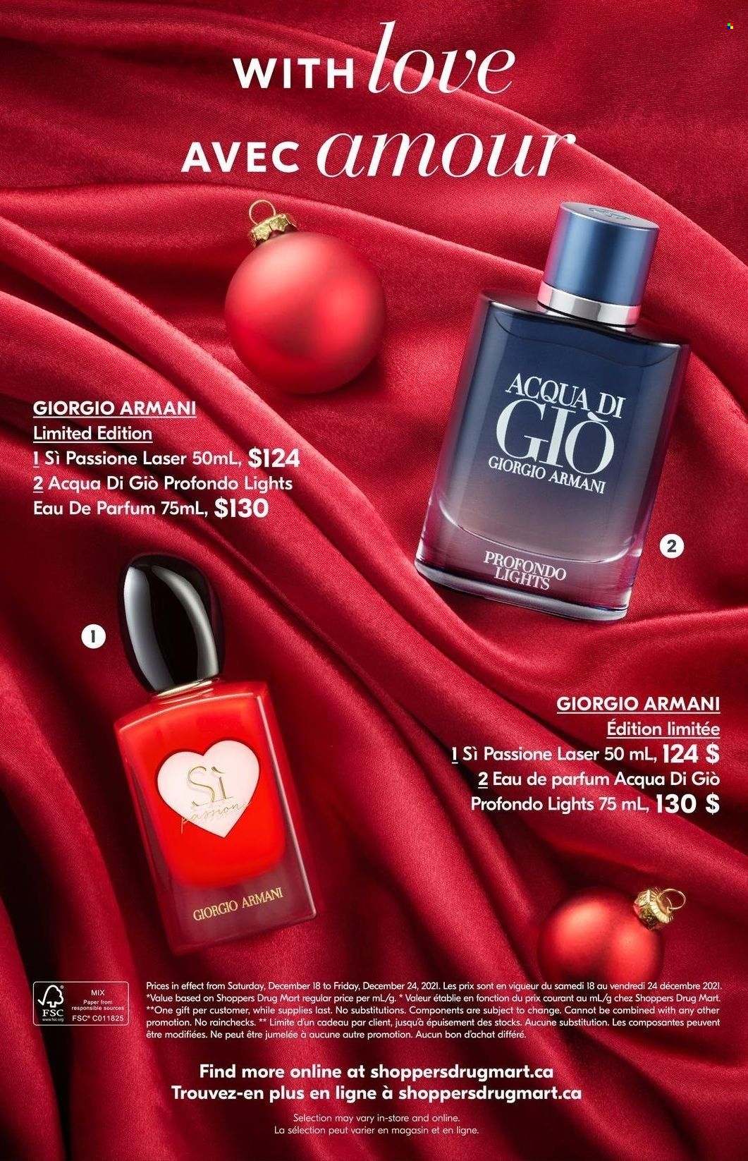 Shoppers Drug Mart flyer - December 18, 2021 - December 24, 2021. Page 3
