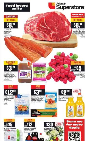 Atlantic Superstore Flyer - December 22, 2021 - December 26, 2021.