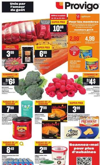 Provigo Flyer - December 22, 2021 - December 26, 2021.