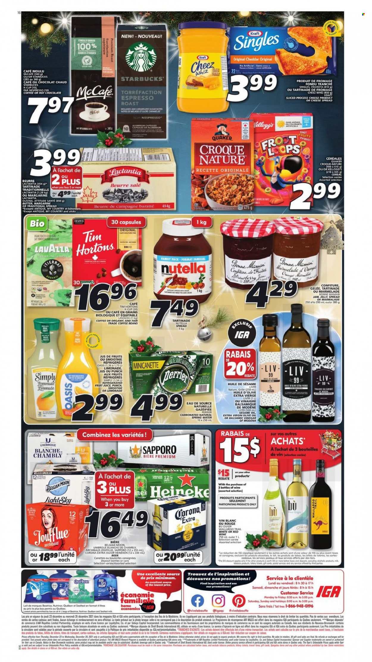 IGA flyer - December 23, 2021 - December 29, 2021. Page 2