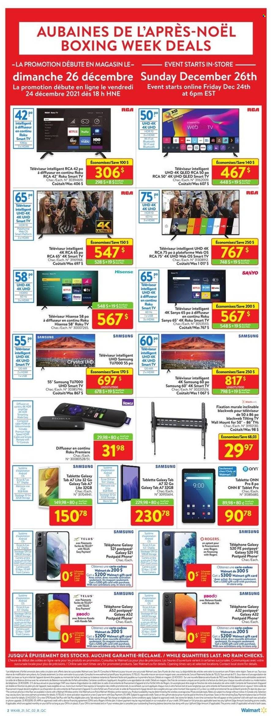 Walmart flyer - December 26, 2021 - December 29, 2021. Page 2