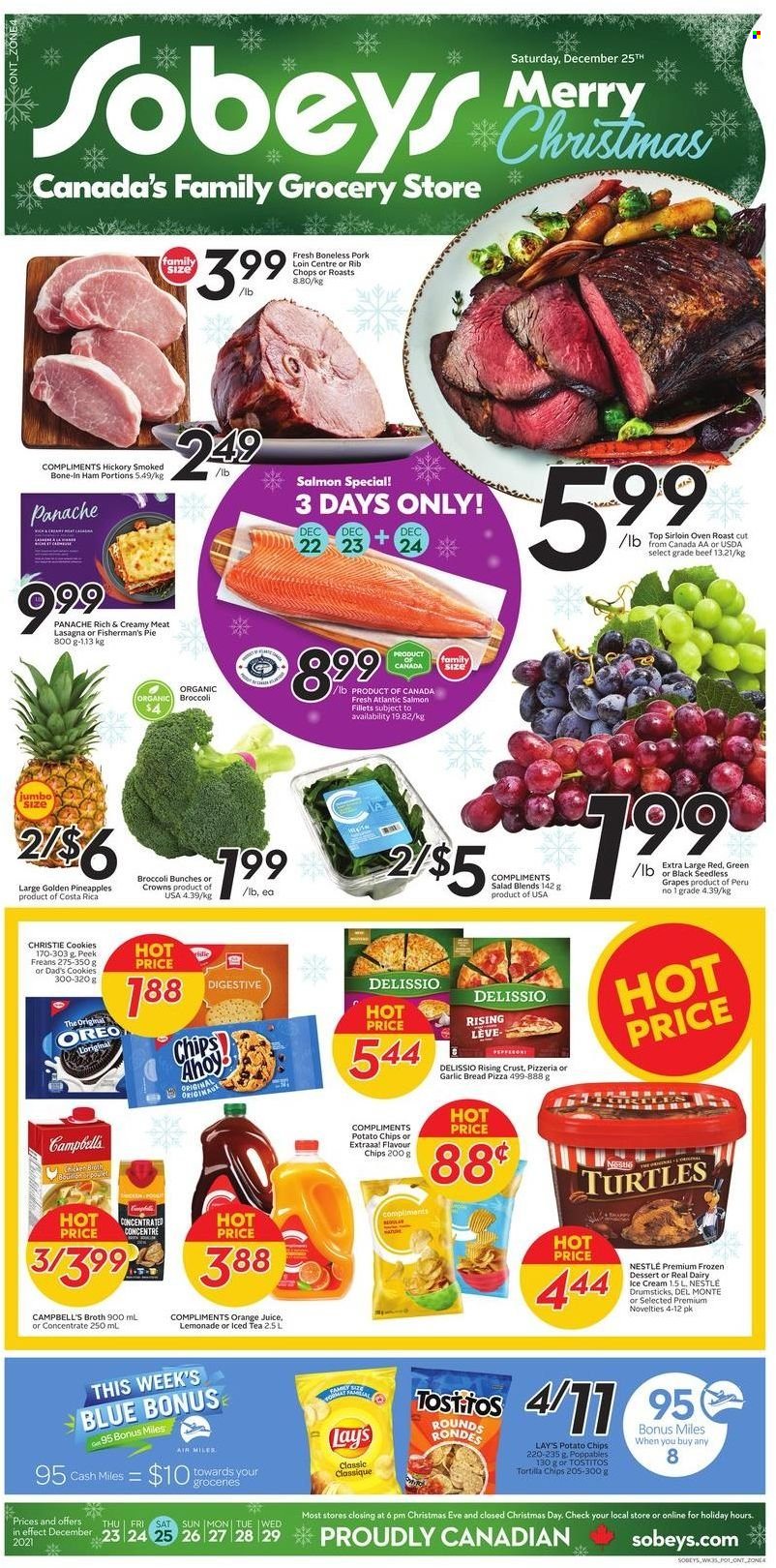Sobeys flyer - December 23, 2021 - December 29, 2021. Page 1