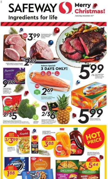 Safeway Flyer - December 23, 2021 - December 29, 2021.