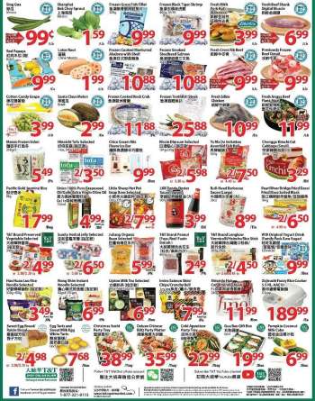T&T Supermarket Flyer - December 24, 2021 - December 30, 2021.