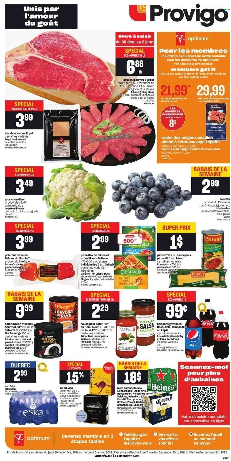 Provigo flyer - December 30, 2021 - January 05, 2022. Page 1