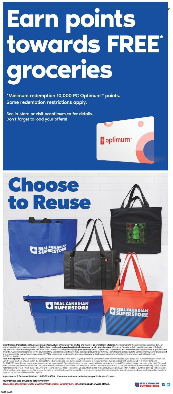 Real Canadian Superstore flyer - December 30, 2021 - January 05, 2022. Page 16