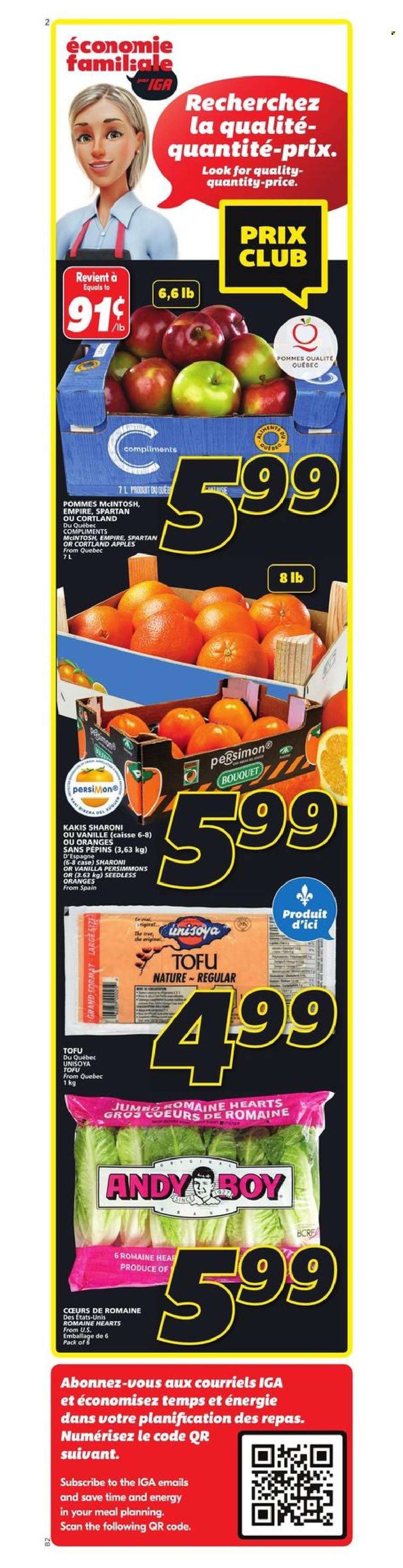 IGA flyer - December 30, 2021 - January 05, 2022. Page 10