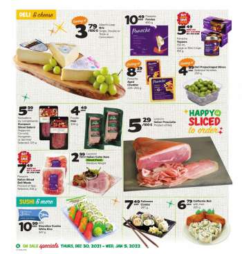 Thrifty Foods Flyer - December 30, 2021 - January 05, 2022.