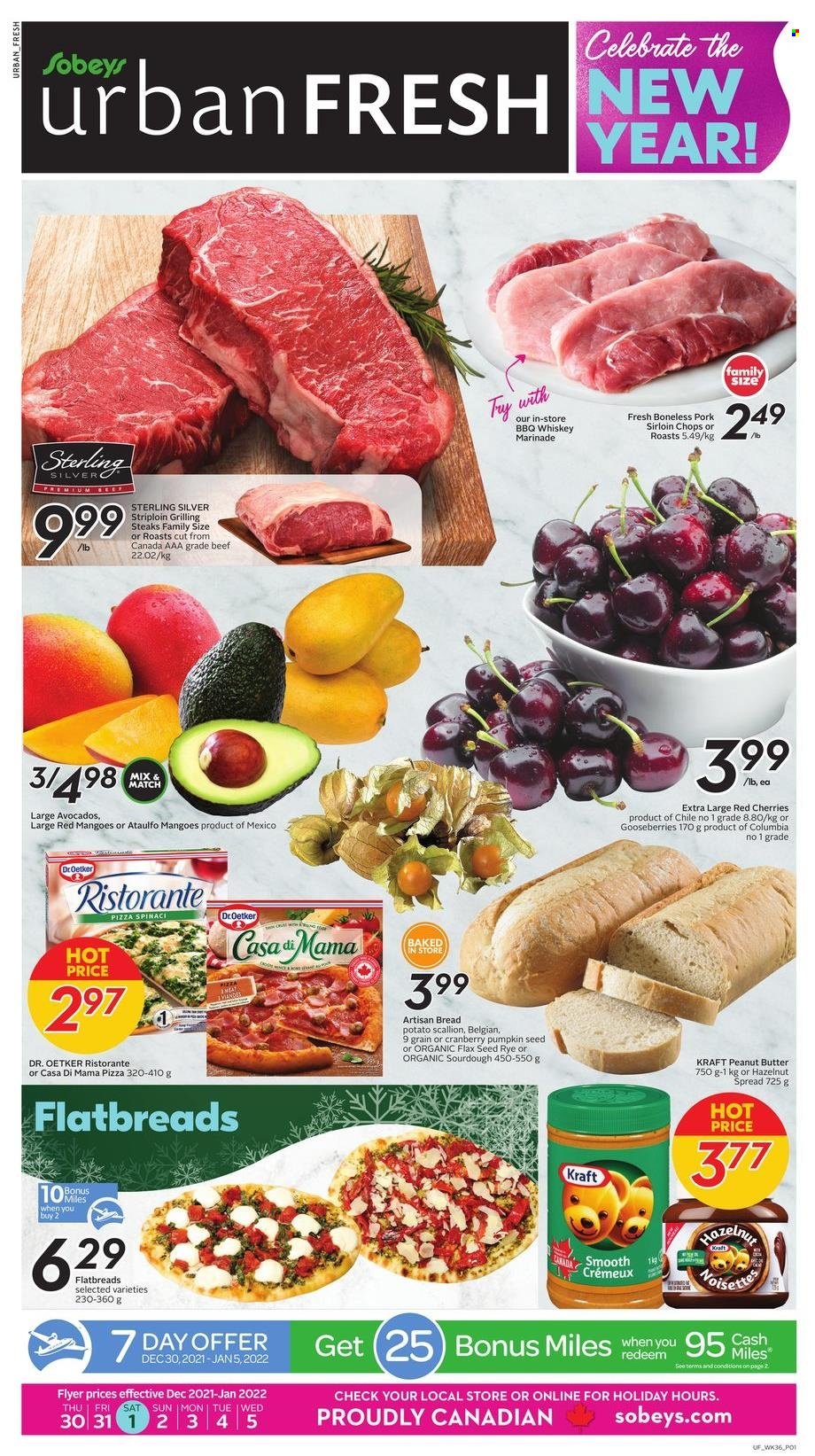Sobeys Urban Fresh flyer - December 30, 2021 - January 05, 2022. Page 1