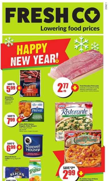 FreshCo. Flyer - December 30, 2021 - January 05, 2022.