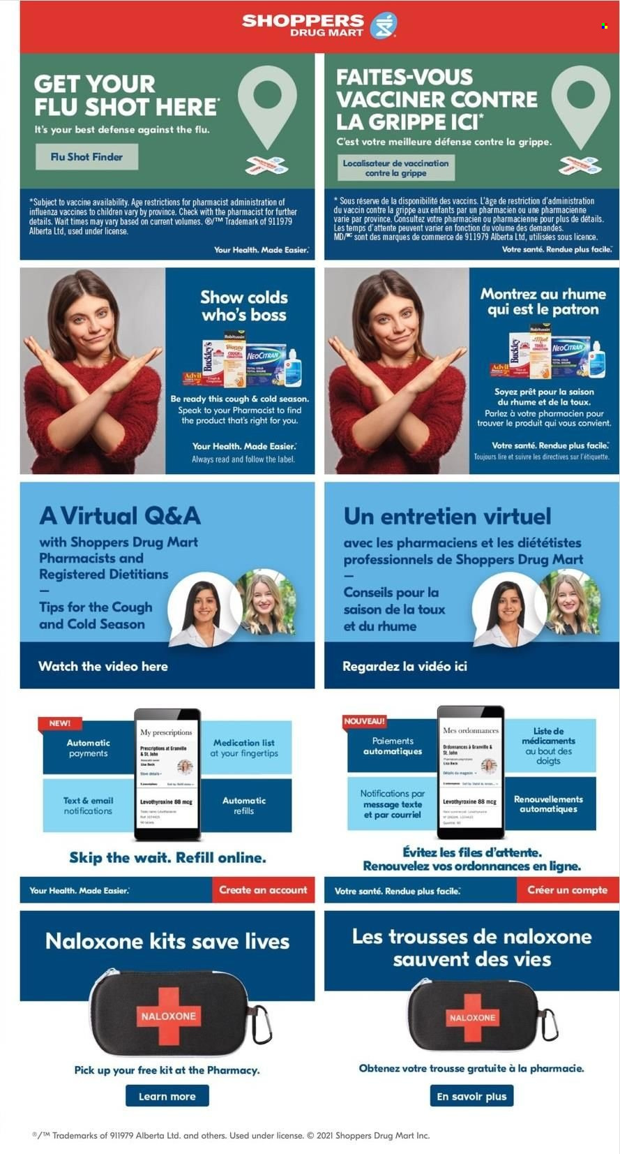Shoppers Drug Mart flyer - January 01, 2022 - January 06, 2022. Page 17