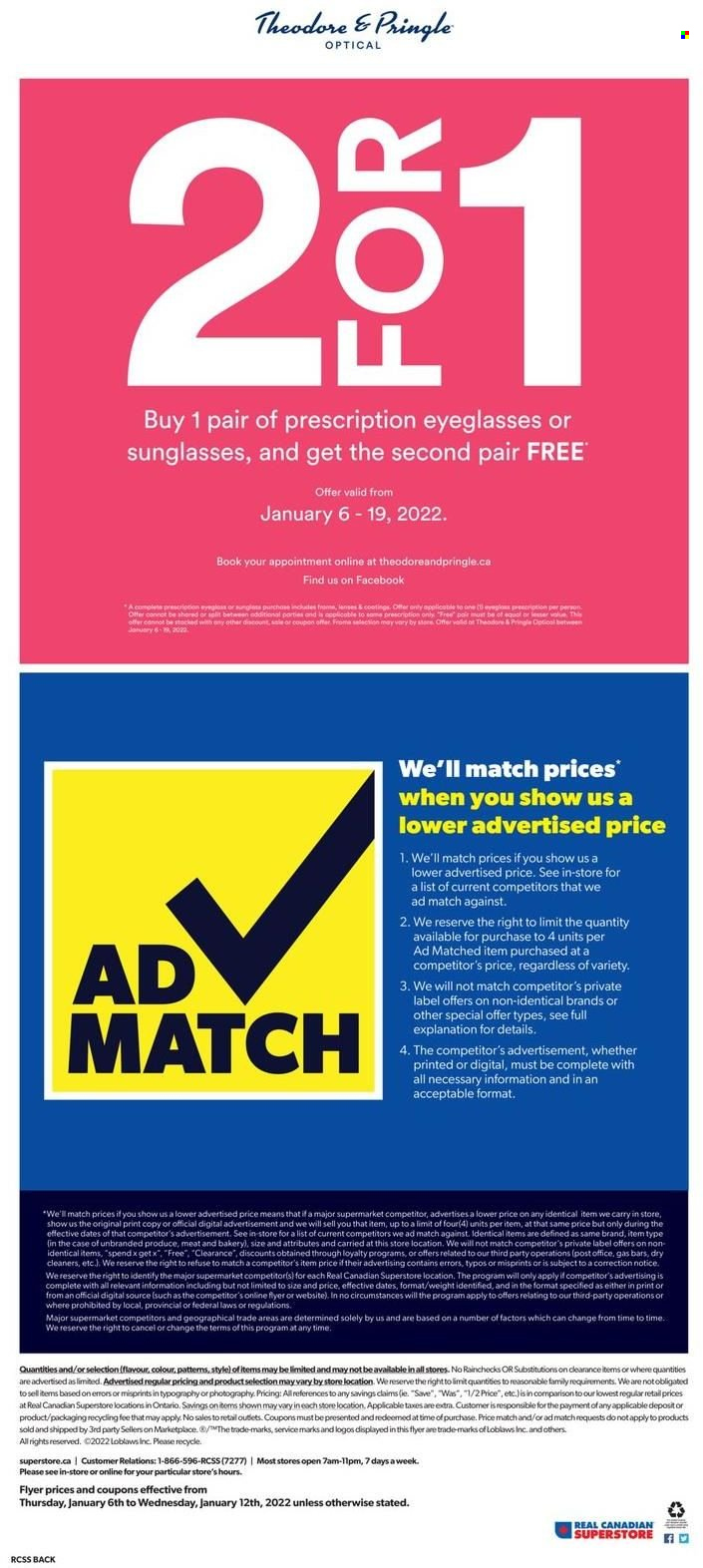 Real Canadian Superstore flyer - January 06, 2022 - January 12, 2022. Page 12