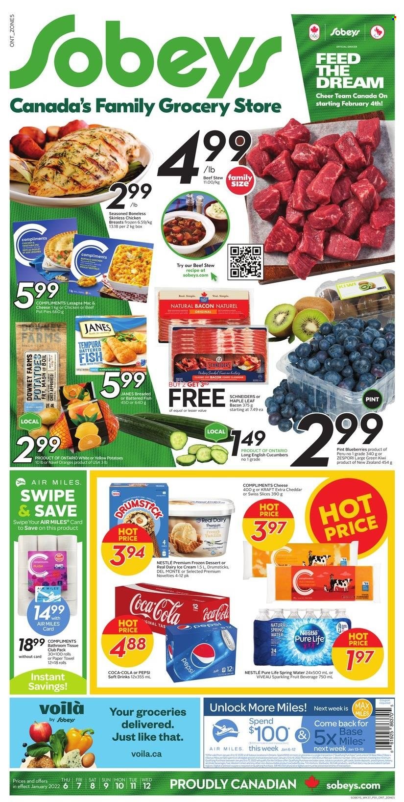 Sobeys flyer - January 06, 2022 - January 12, 2022. Page 1