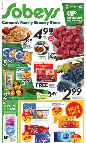 Circulaire Sobeys - 06 Janvier 2022 - 12 Janvier 2022.