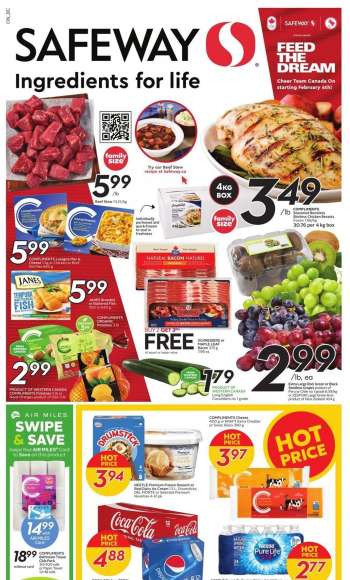 Circulaire Safeway - 06 Janvier 2022 - 12 Janvier 2022.