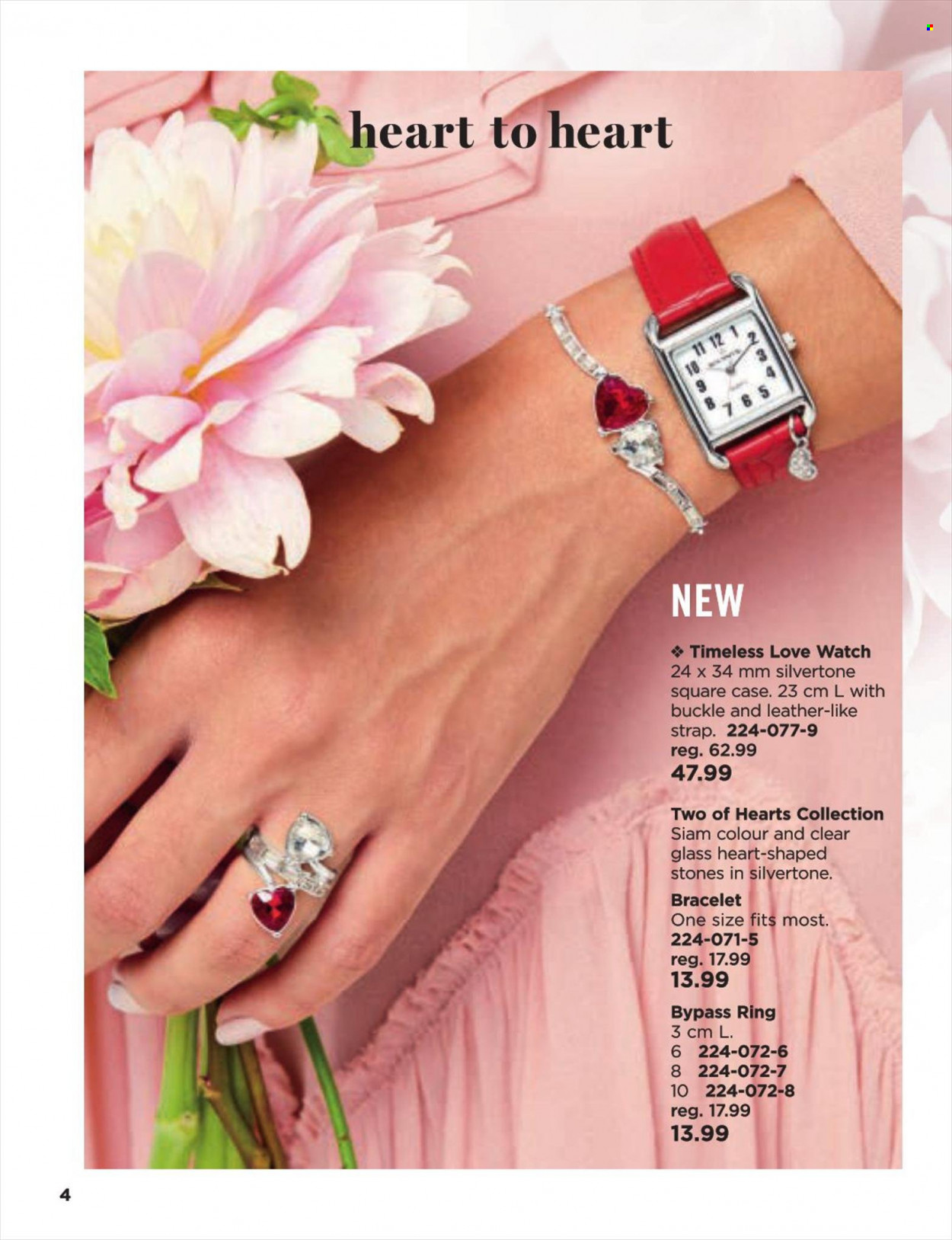 thumbnail - Avon Flyer - Sales products - bracelet, watch. Page 4.