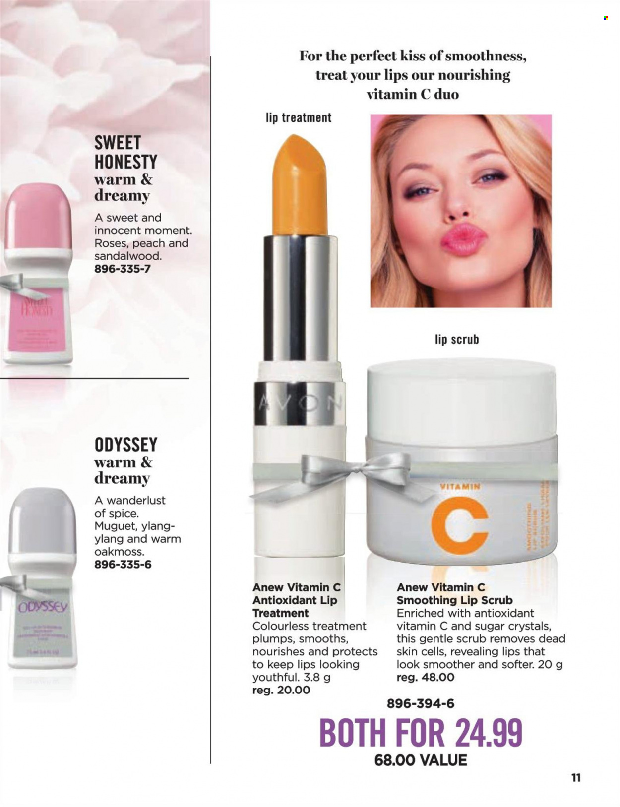 thumbnail - Avon Flyer - Sales products - Anew, vitamin c. Page 11.
