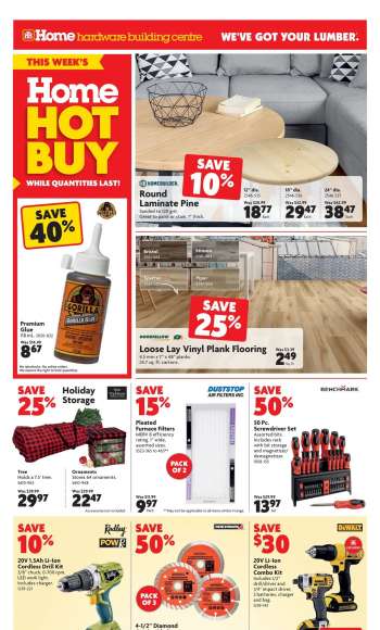 Home Hardware Building Centre Flyer - January 06, 2022 - January 12, 2022.