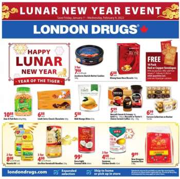 London Drugs Flyer - January 07, 2022 - January 09, 2022.