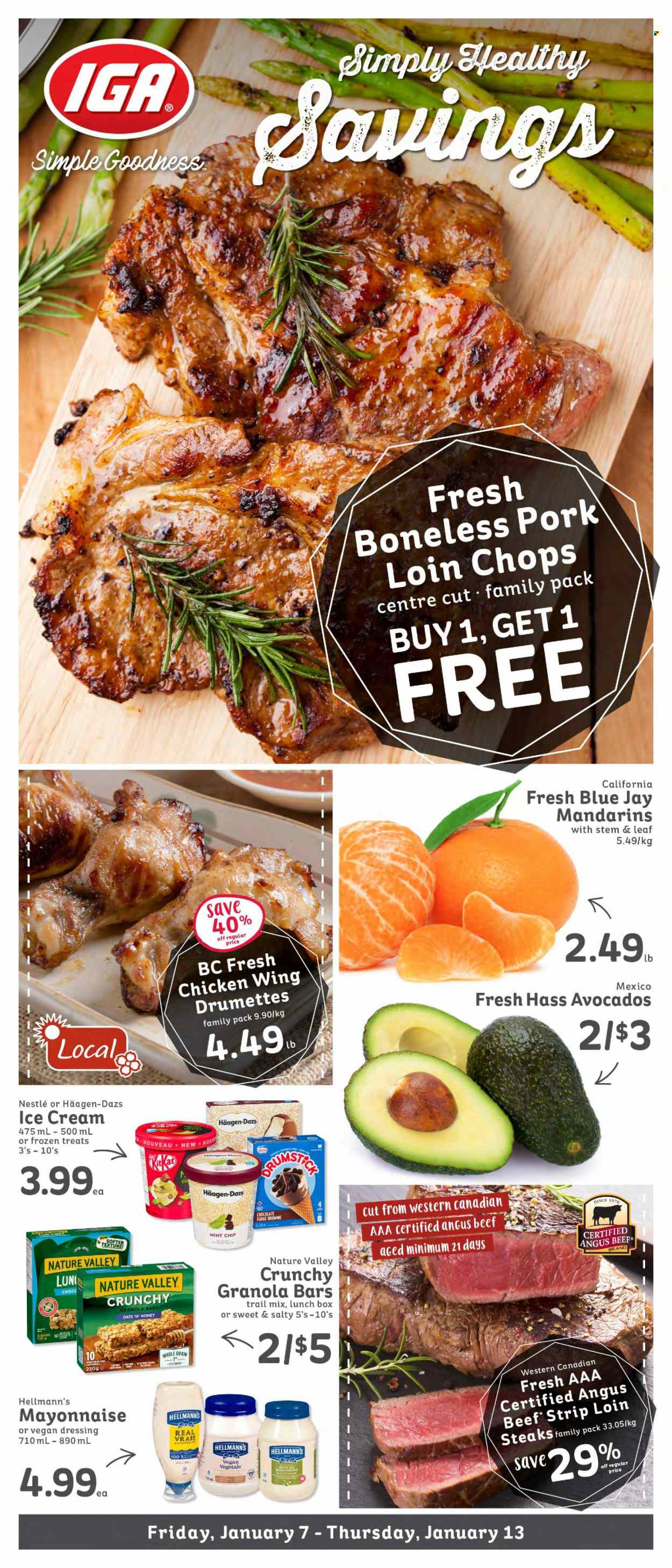 IGA Simple Goodness flyer - January 07, 2022 - January 13, 2022. Page 1